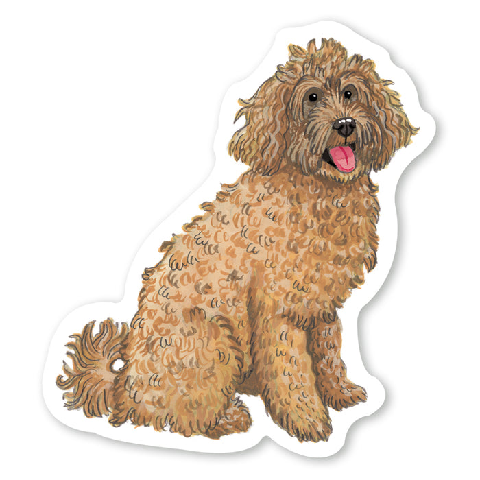 Goldendoodle Sticker