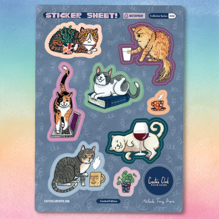 Housecats Sticker Sheet