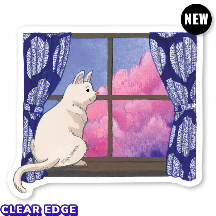 Window Cat Sticker