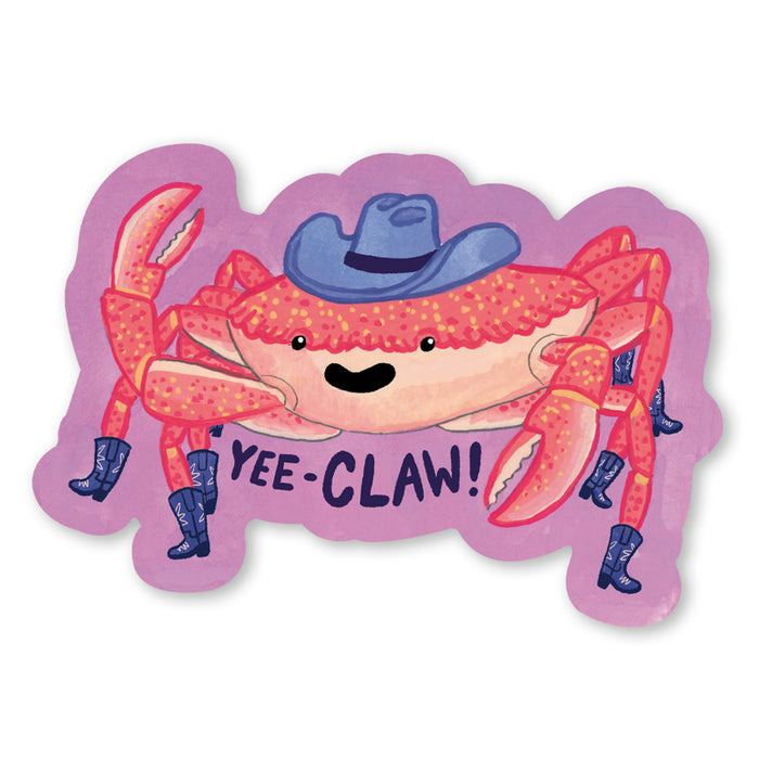Yeeclaw Crab Sticker