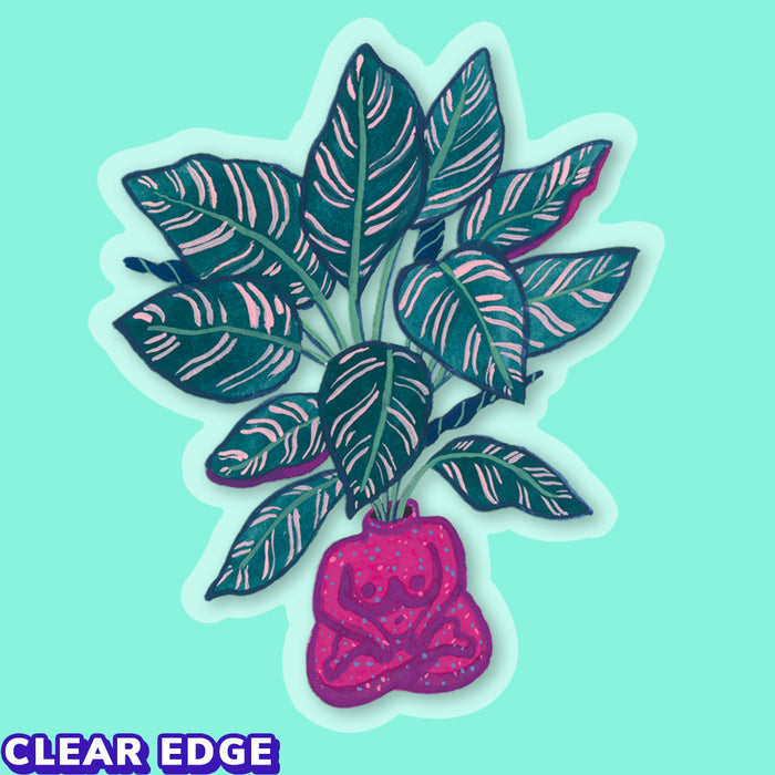 Zen Plant Sticker
