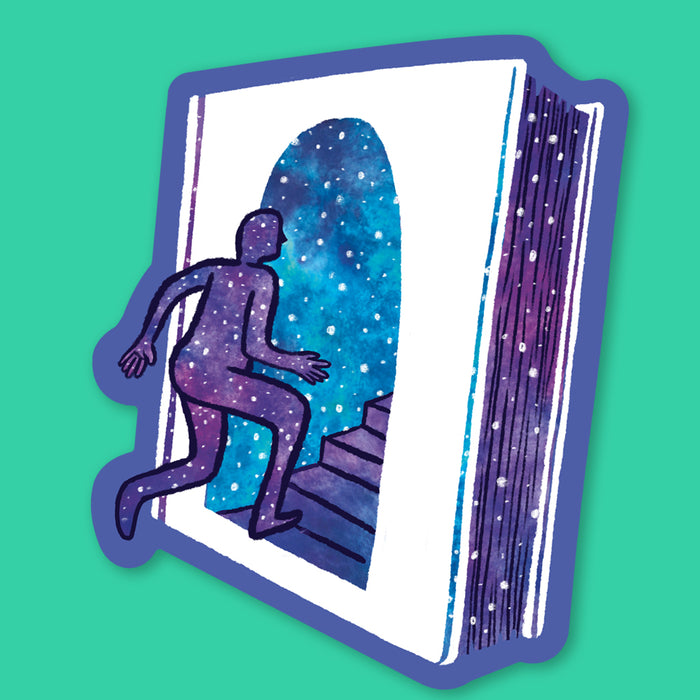 Book Portal Sticker