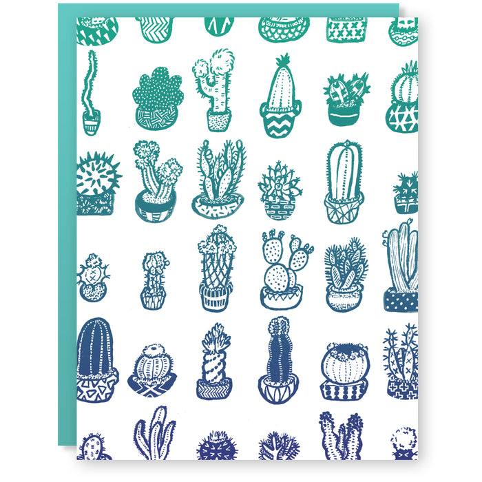 Cactus Garden Card