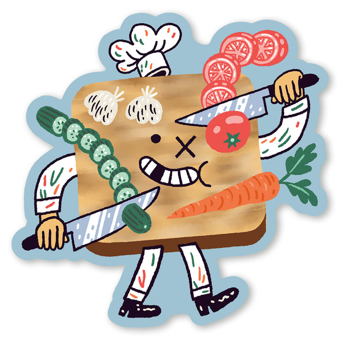 Chop Chef Sticker