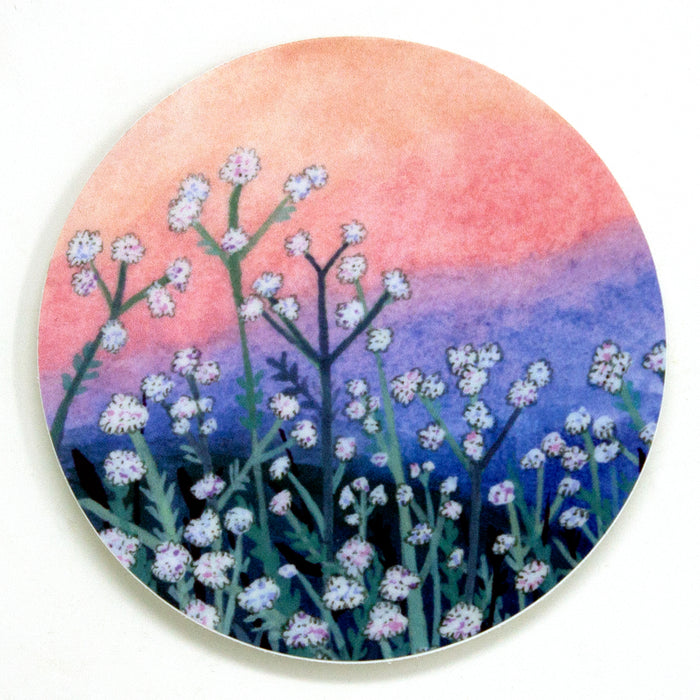 Fluffy Flower Sticker