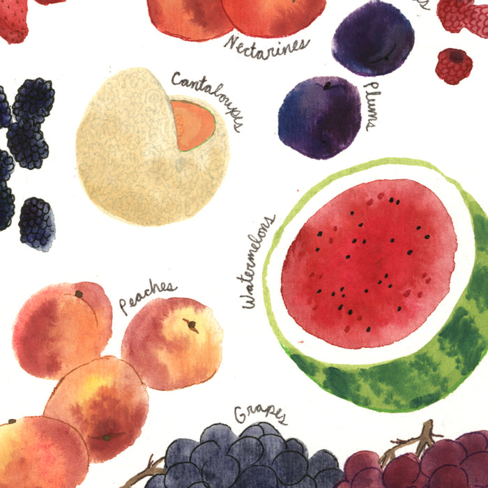 Fruit Seasonality Print