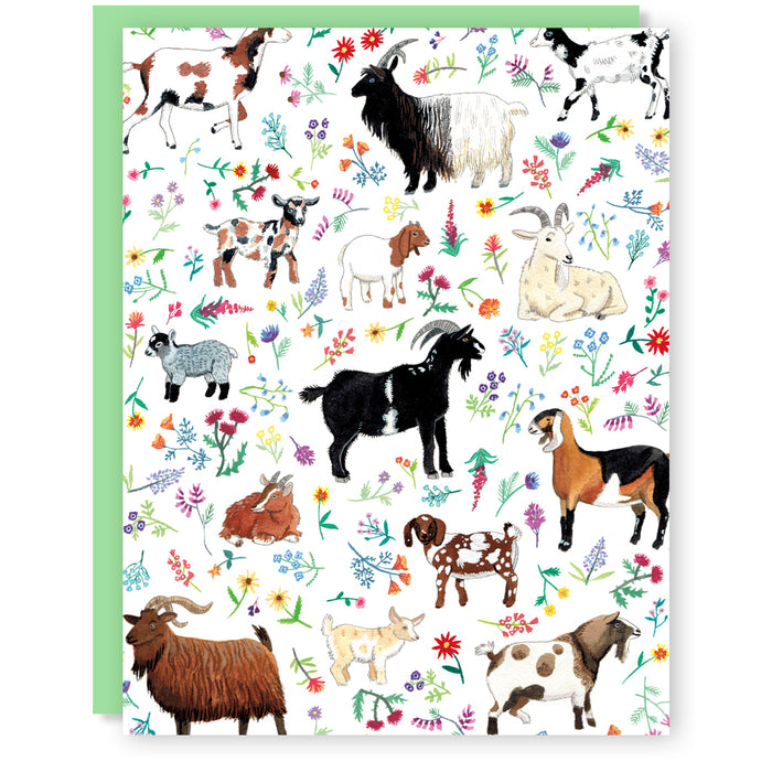 Goats Galore Card