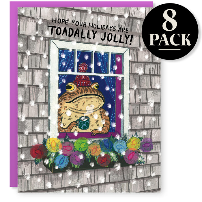 Holiday Toad Card Box