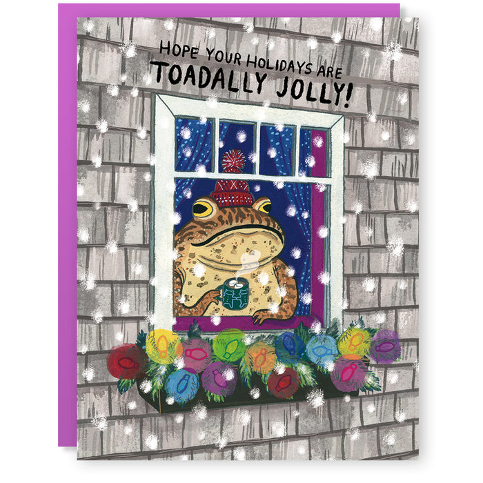 Holiday Toad Card