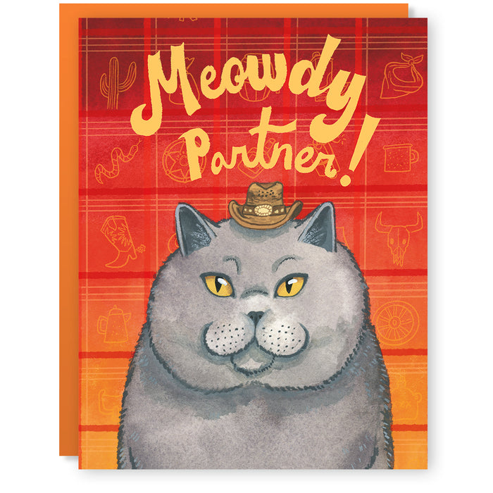 Meowdy Partner Card