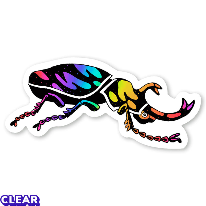 Rhinoceros Beetle Sticker