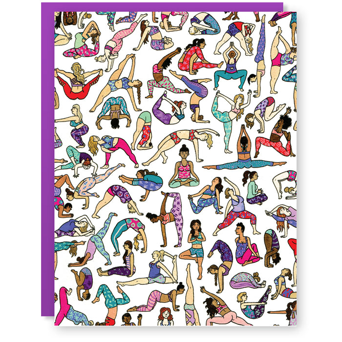 Yoga Babes Card